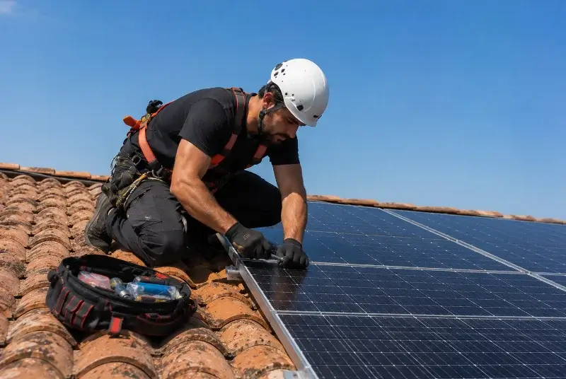 Maintenance et monitoring de panneaux solaires à Sainte-Foy-la-Grande