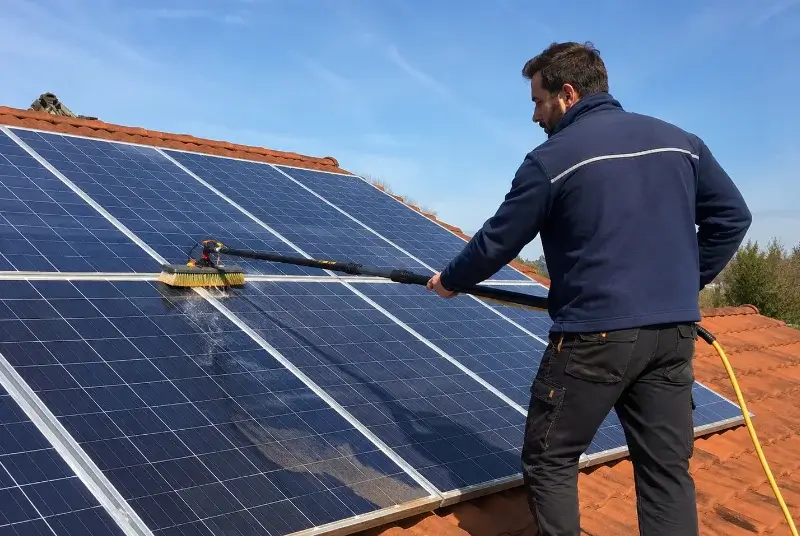 Nettoyage et entretien de panneaux solaires à Sainte-Foy-la-Grande